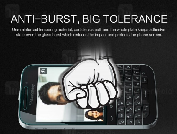 گلس نیلکین BlackBerry Q20 Classic Nillkin H Glass