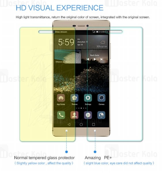 گلس نیلکین Huawei Ascend P8 Nillkin PE Plus Glass