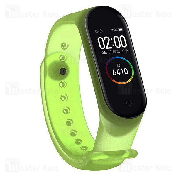 بند مچ بند Mi Band 4 Transparent Silicone Band