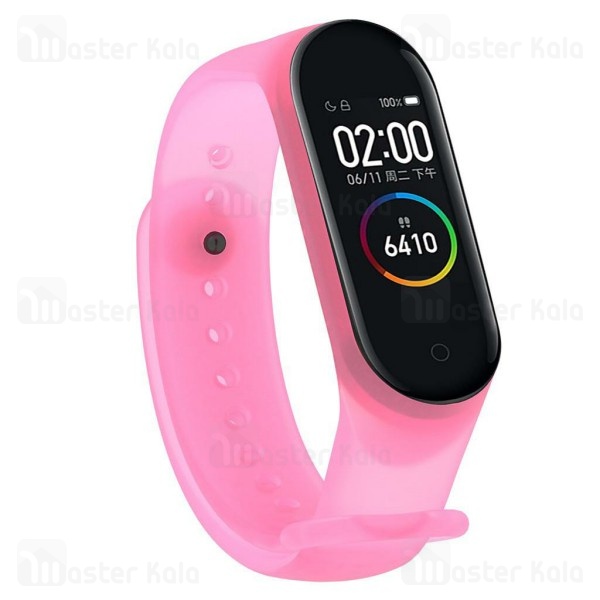 بند مچ بند Mi Band 4 Transparent Silicone Band