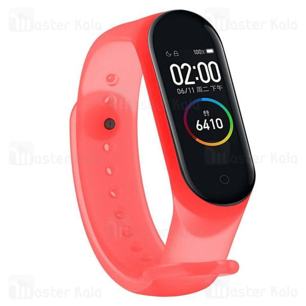 بند مچ بند Mi Band 4 Transparent Silicone Band