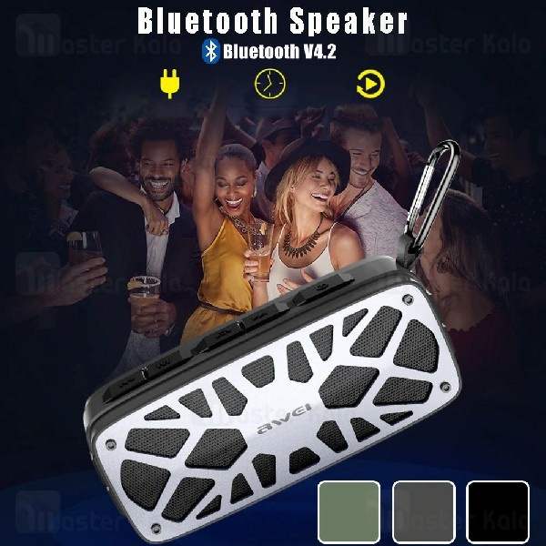 اسپیکر بلوتوث اوی Awei Y330 Portable Bluetooth Speaker رم و فلش خور