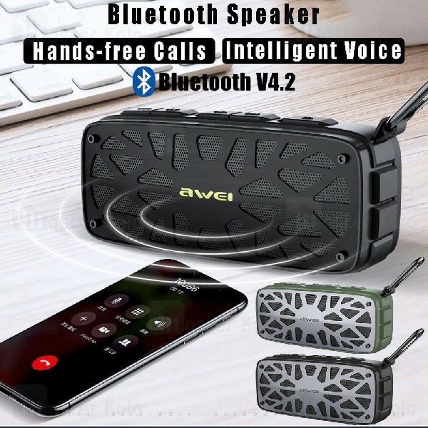 اسپیکر بلوتوث اوی Awei Y330 Portable Bluetooth Speaker رم و فلش خور