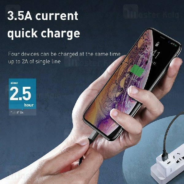 کابل سه سر Baseus Star Ring 4in1 Wireless Charger