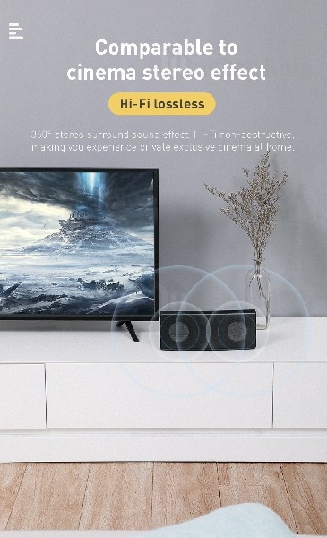 اسپیکر بلوتوث Baseus Encok E08 Bluetooth Speaker