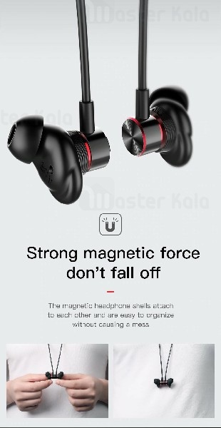 هندزفری بلوتوث بیسوس Baseus Encok S12 Earphone NGS12-01 طراحی مگنتی و ضد تعریق