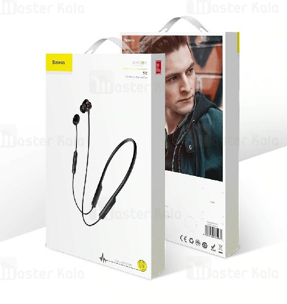 هندزفری بلوتوث بیسوس Baseus Encok S12 Earphone NGS12-01 طراحی مگنتی و ضد تعریق