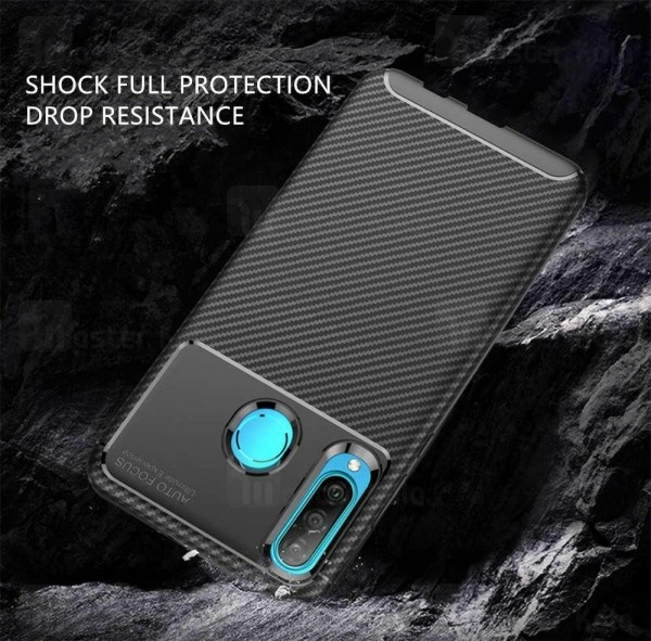 قاب فیبر کربنی Huawei P30 Lite / Nova 4e AutoFocus Beetle Case