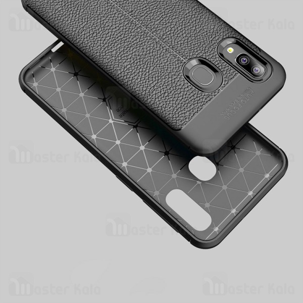 قاب طرح چرم Samsung Galaxy A20e Auto Focus Jelly Case