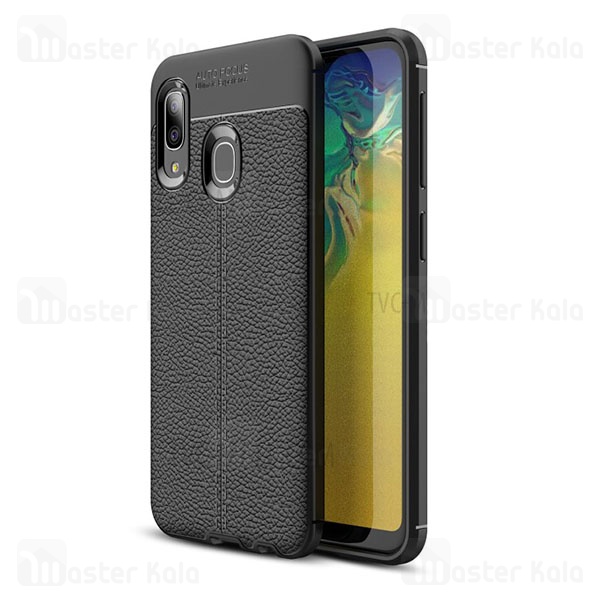 قاب طرح چرم Samsung Galaxy A20e Auto Focus Jelly Case