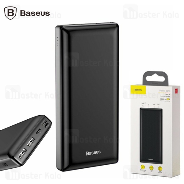 پاوربانک 30000 میلی آمپر بیسوس Baseus Mini JA X30 30000mAh PPJAN-C01 PD سه پورت