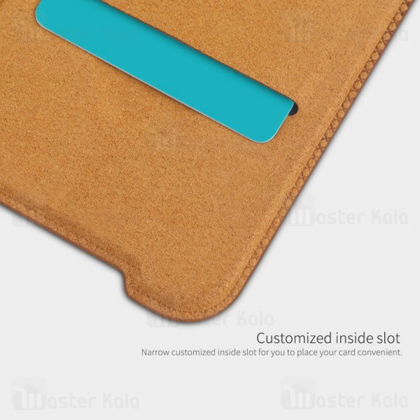 کیف چرمی نیلکین وان پلاس OnePlus 7 Nillkin Qin Leather Case