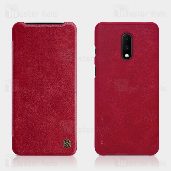 کیف چرمی OnePlus 7 Nillkin Qin Leather Case