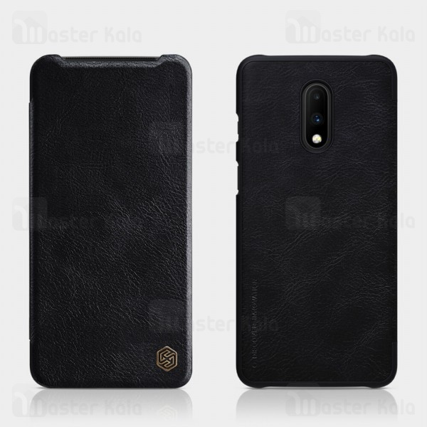 کیف چرمی نیلکین وان پلاس OnePlus 7 Nillkin Qin Leather Case