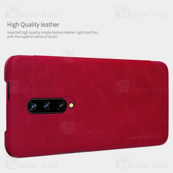 کیف چرمی نیلکین وان پلاس OnePlus 7 Pro Nillkin Qin Leather Case