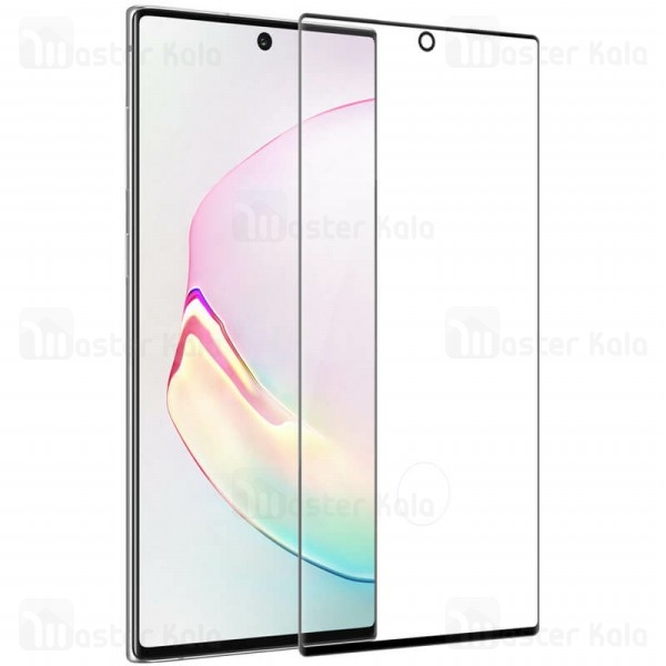 محافظ صفحه شیشه ای تمام صفحه نیلکین سامسونگ Samsung Galaxy Note 10 Plus 3D CP+ Max