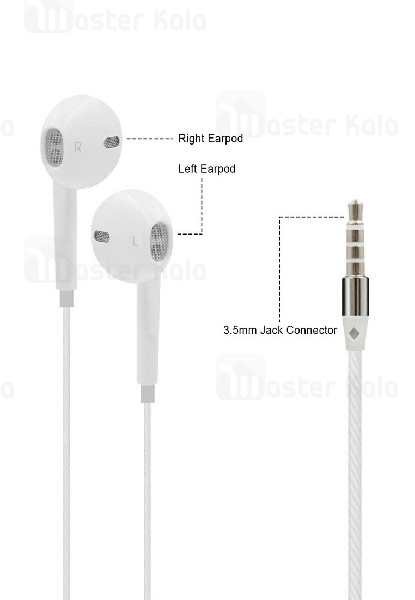 هندزفری سیمی باوین Bavin HX816 Stereo Earbuds Headphone