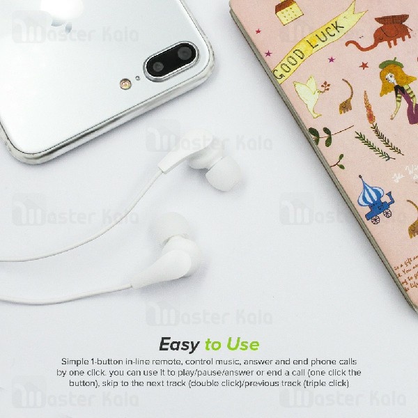 ایرفون سیمی Bavin HX817 Stereo Earbuds Headphone