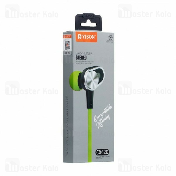 هندزفری سیمی وایسون YISON CX620 Stereo Sport Earphone