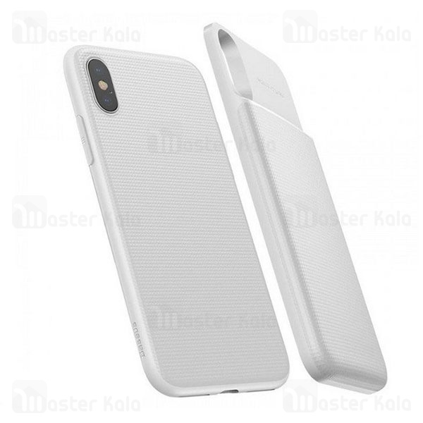 قاب و پاوربانک وایرلس 5000 میلی آمپر بیسوس iPhone X/XS Baseus Wireless Charger Backpack ACAPIPHX-ABJ