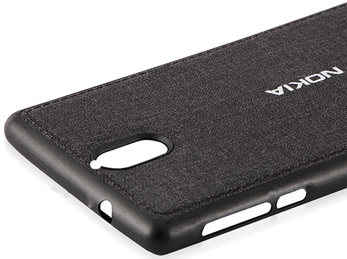 قاب طرح پارچه ای مناسب Nokia 3.1 2018