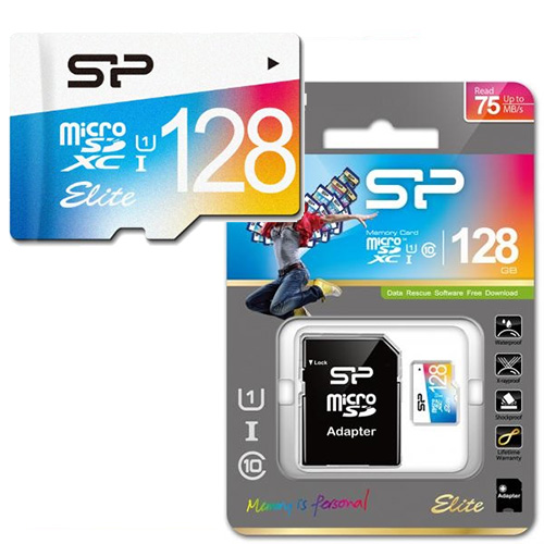 کارت حافظه میکرو اس دی 128 گیگابایت Silicon Power Color Elite UHC-I U1 85MBps