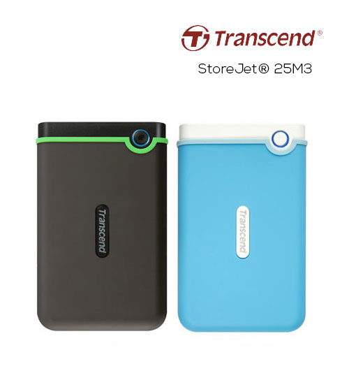 هارد اکسترنال ترنسند 1 ترابایت Transcend Storejet 25M3 USB3.0