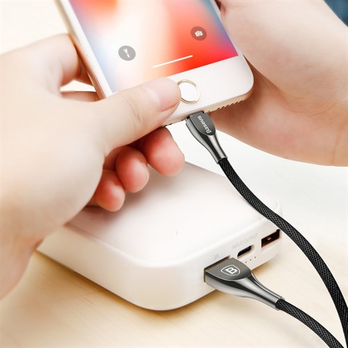 کابل لایتنینگ بیسوس Baseus Mageweave