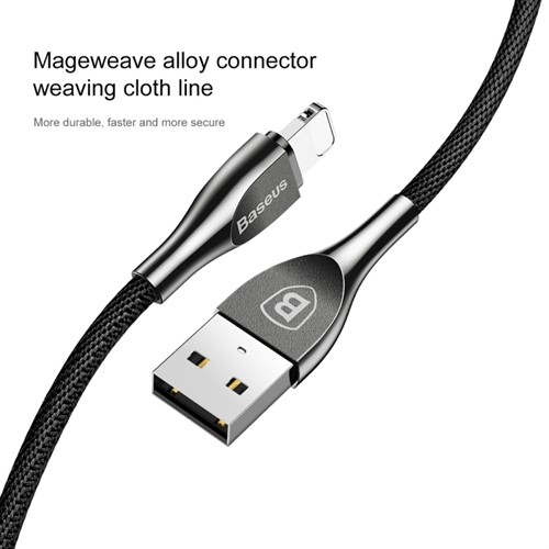 کابل لایتنینگ بیسوس Baseus Mageweave