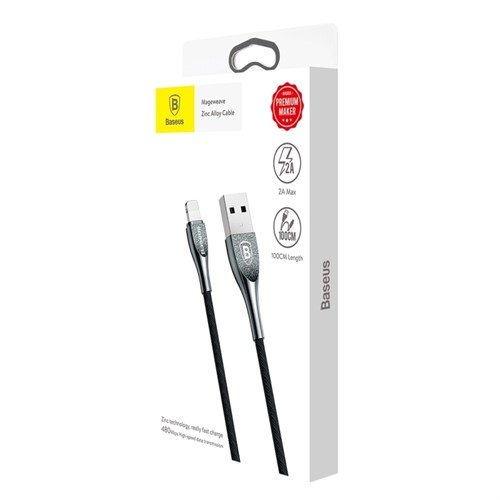 کابل لایتنینگ بیسوس Baseus Mageweave