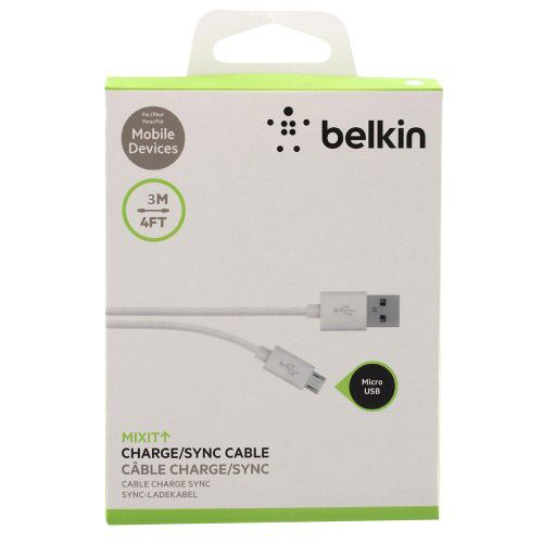 کابل 3 متری میکرو یو اس بی بلکین Belkin