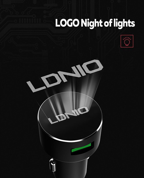 شارژر فندکی LDNIO C308