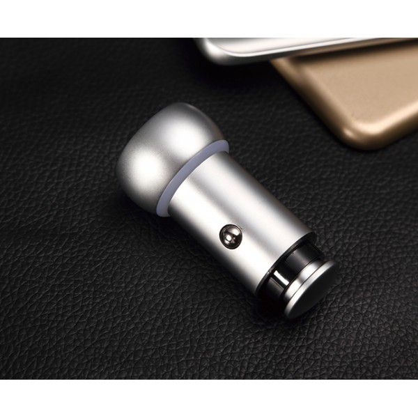 شارژر فندکی 2 پورت الدینیو مدل LDNIO C401 با کابل