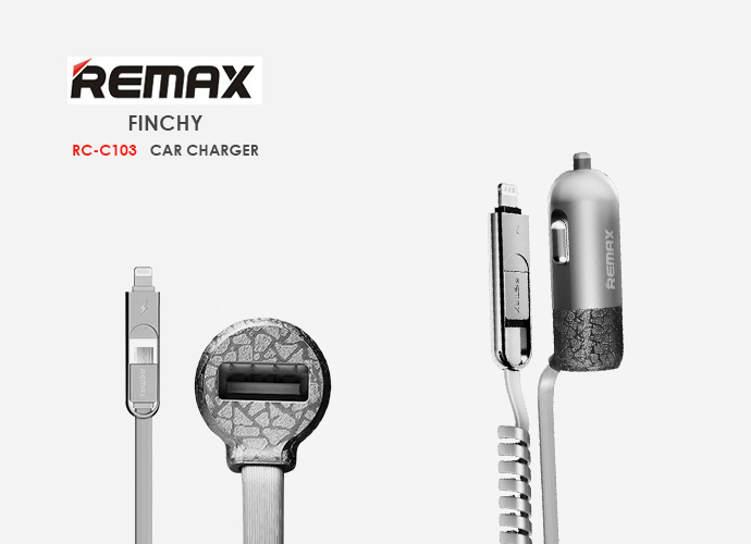 شارژر فندکی ریمکس Remax RC-C103 Finchy