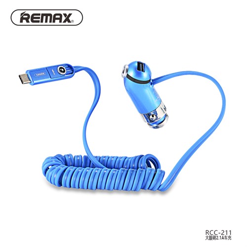 شارژر فندکی ریمکس Remax RCC211 Cutie با کابل سه کاره