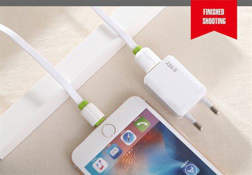شارژر دیواری 1 خروجی امی Emy مدل MY-223 همراه با کابل میکرو