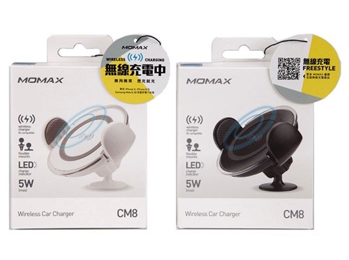 پایه نگهدارنده و شارژر وایرلس Momax CM8