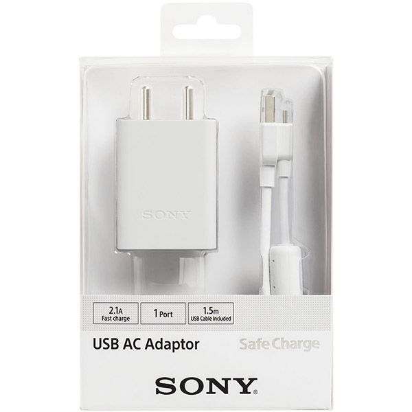 شارژر اصلی سونی فست شارژ Sony CP-AD2A با کابل میکرو یو اس بی