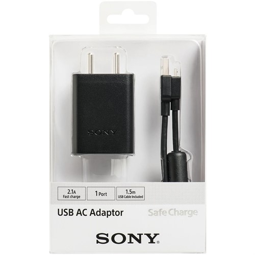 شارژر اصلی سونی فست شارژ Sony CP-AD2A با کابل میکرو یو اس بی