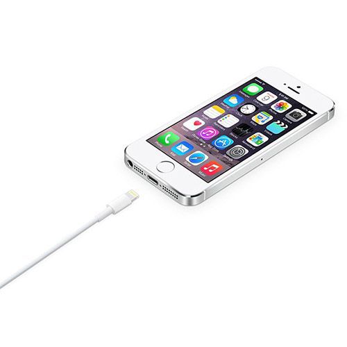 کابل اصلی USB به لایتنینگ اپل Apple iPhone MD818ZM/A به طول 1 متر