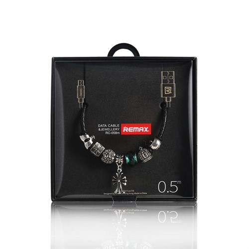 کابل میکرو یو اس بی ریمکس Remax RC-058m Jewellery