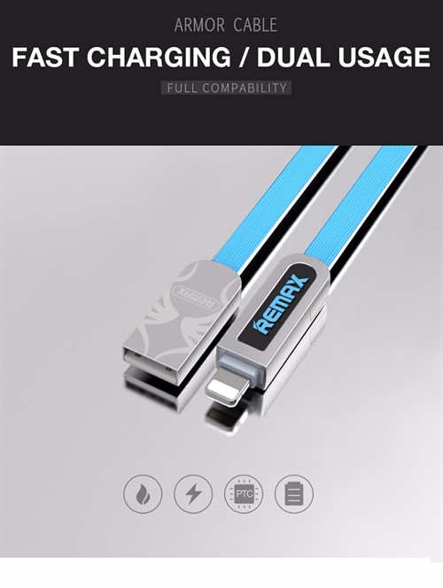 کابل دو کاره ریمکس مدل Remax RC-067t Armor