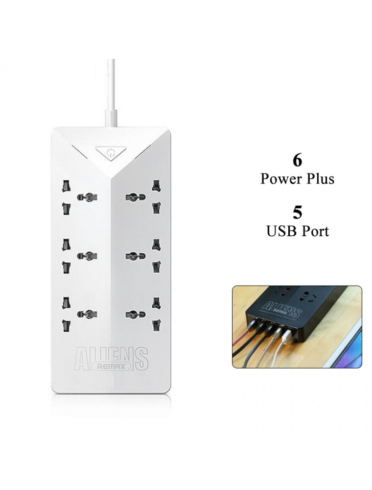 چند راهی برق و هاب شارژر ریمکس Remax RU-S4