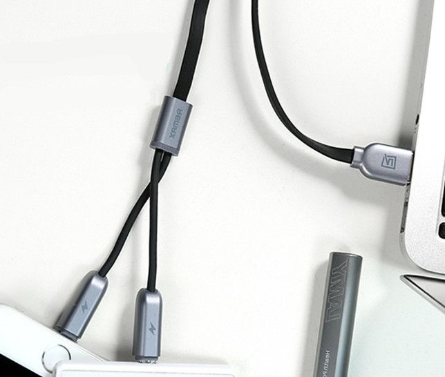 کابل لایتنینگ و میکرو یو اس بی ریمکس Remax RC-025t