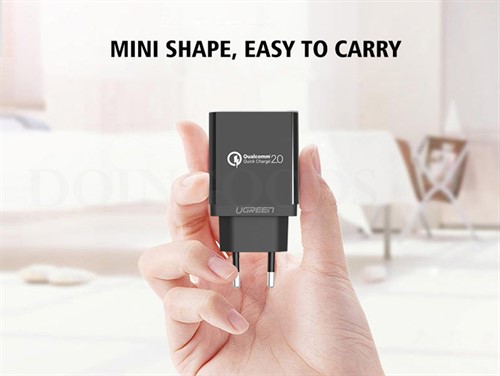 آداپتور شارژر فست شارژ 2.0 Qualcomm یوگرین UGREEN CD122