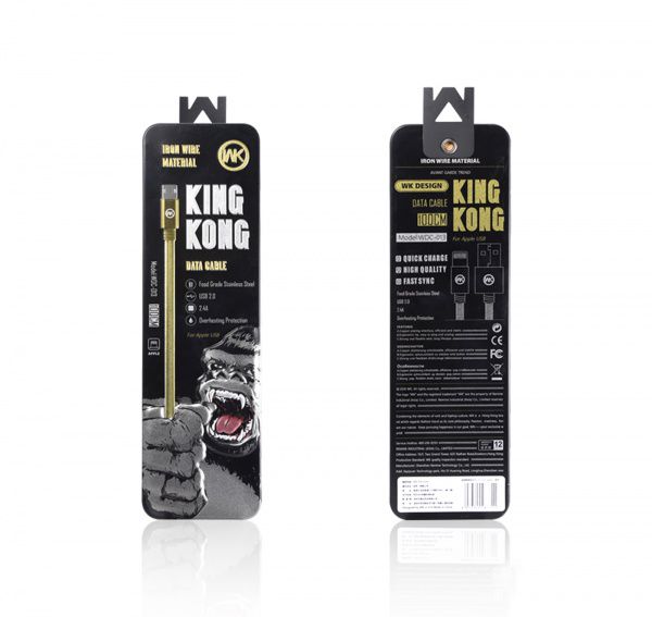کابل میکرو یو اس بی دبلیو کی WK WDC-013 KingKong