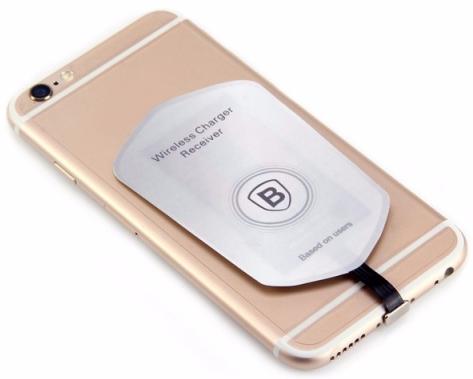 کیت شارژر وایرلس لایتنینگ مدل Baseus Wriphone QIG2