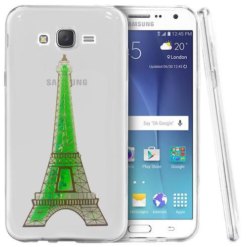 کاور آکواریومی طرح پاریس مناسب برای Samsung Galaxy J7