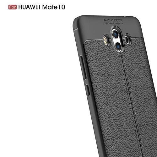 قاب محافظ ژله ای طرح چرم Huawei Mate 10 مدل Auto Focus