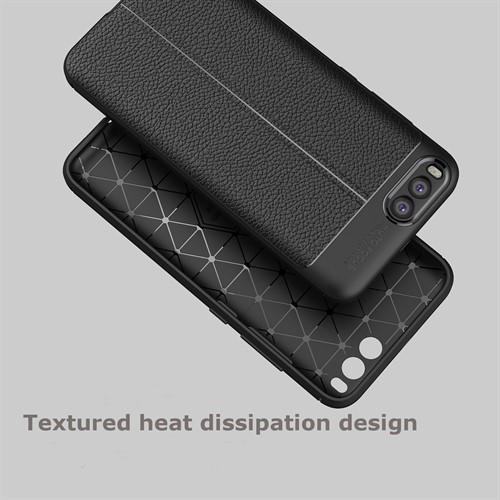 قاب محافظ ژله ای طرح چرم Xiaomi Mi 6 مدل Auto Focus